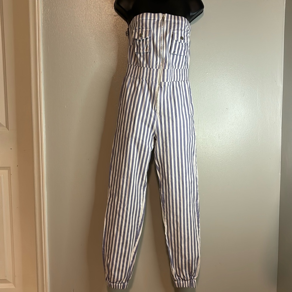 Kaylee Kollection Strapless Jumpsuit size medium in excellent condition